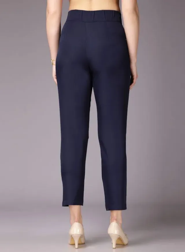 Women's Mid-Rise Pleated Pants – image 2