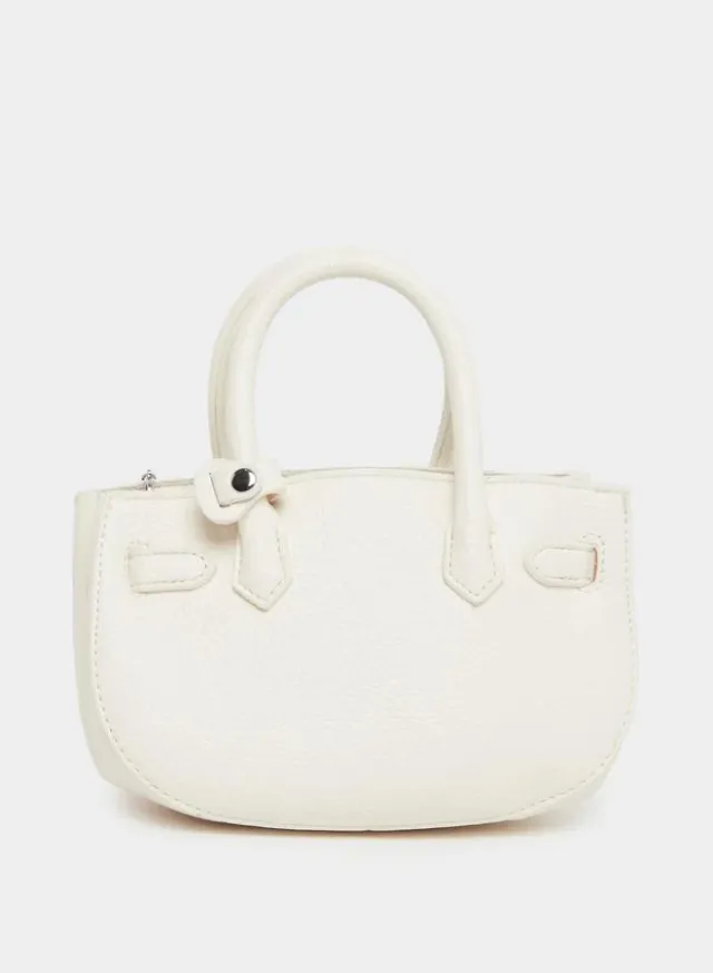 Styli Dual Handle Handbag with Heart Drop – image 3