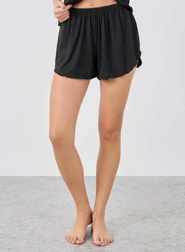 Strappy Top & Shorts Pajama Set – image 4