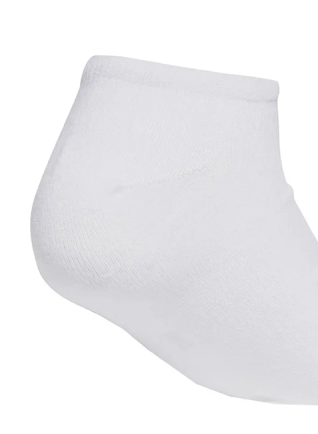 جوارب لاينر adidas Originals عبوة من 3 قطع أبيض – صورة 4