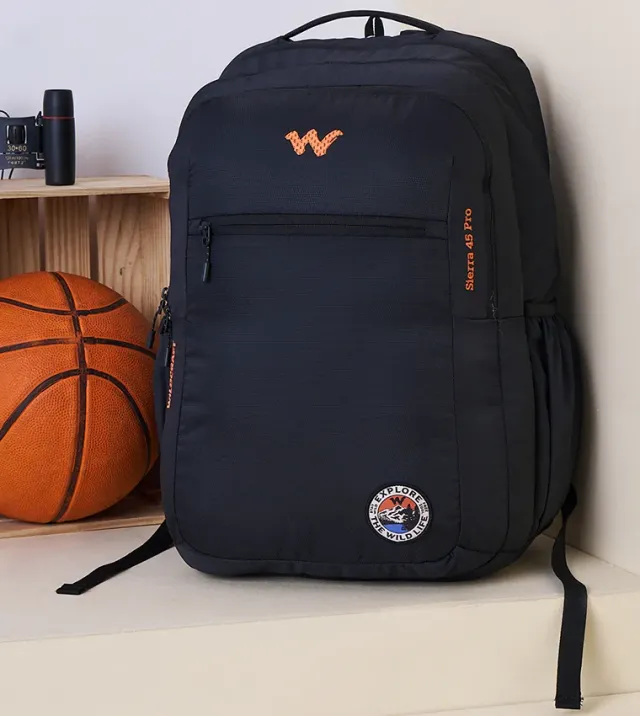 Wildcraft Sierra 45 Pro Backpack Black – image 8