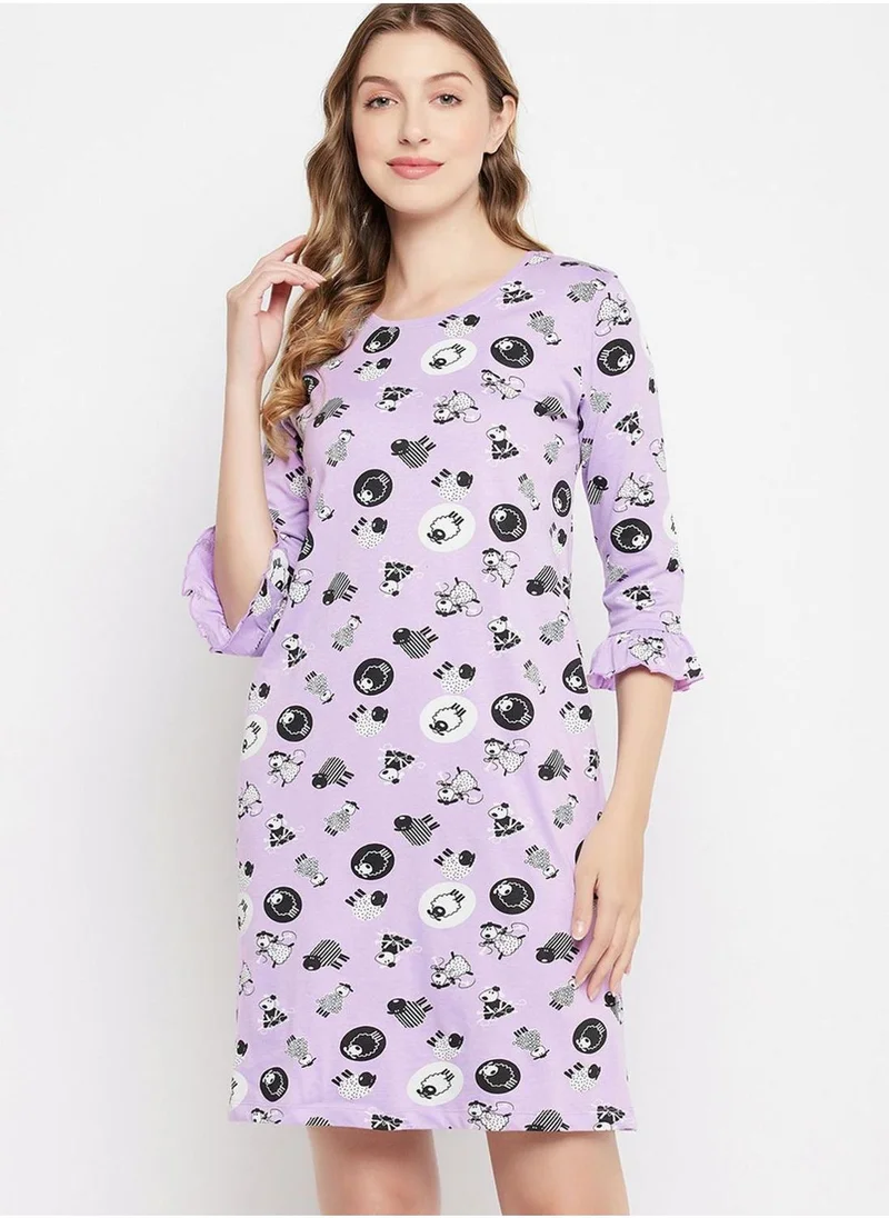 Women's Printed Nightdress