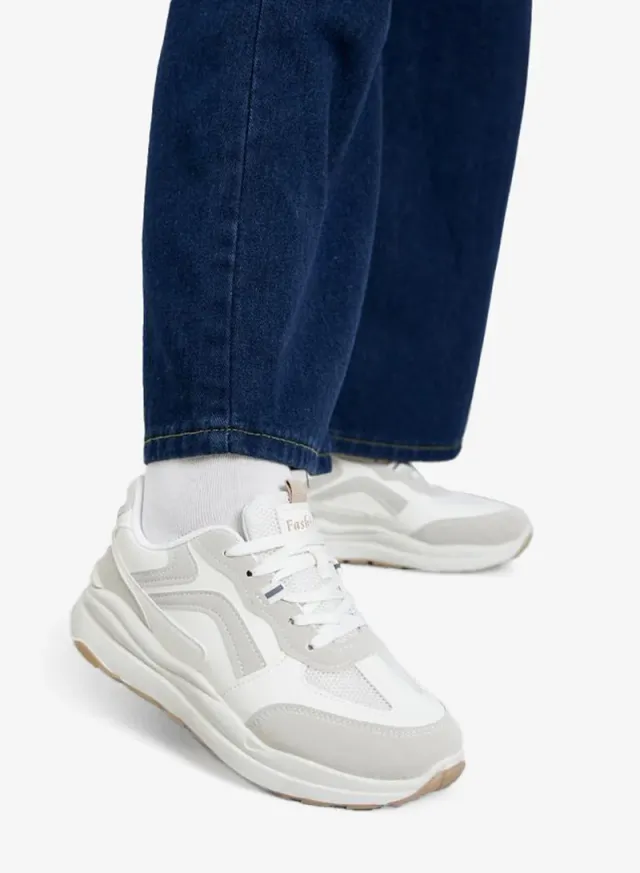 Chunky Lace-Up Sneakers – image 2