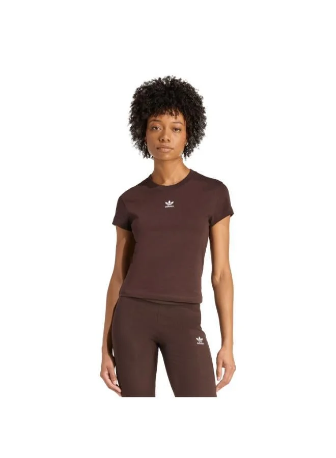 Essentials Slim T-Shirt Taupe