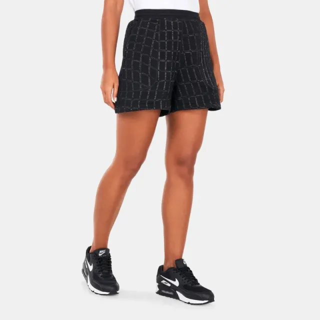 Women's Training Fleece Shorts - Black