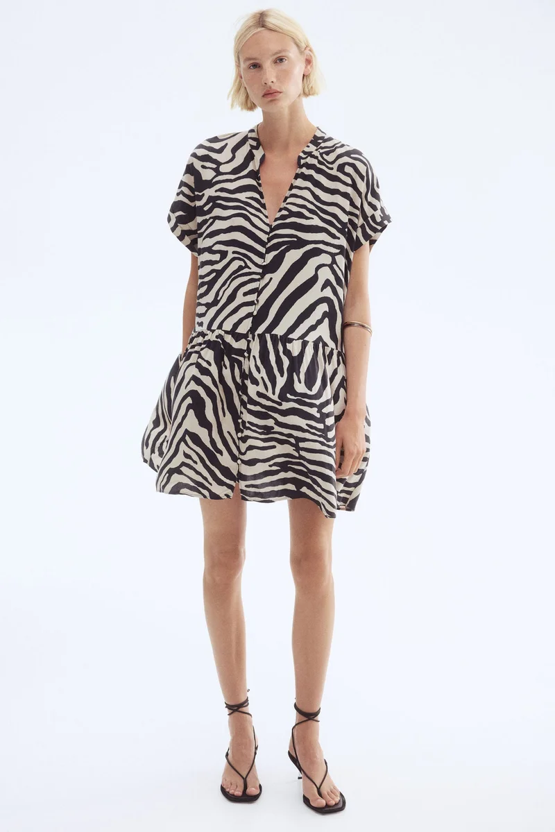 Crinkle Tunic Dress