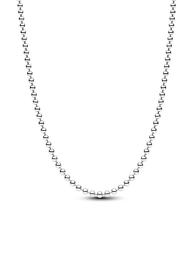 Classic Beaded Ball Chain Necklace