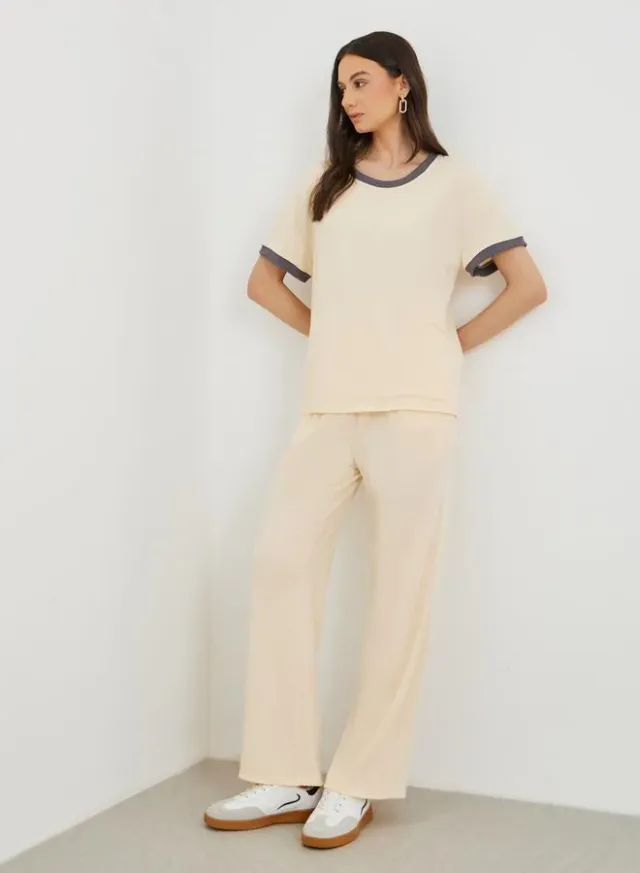 Take Two Loose Fit T-Shirt and Pants Co-Ord Set