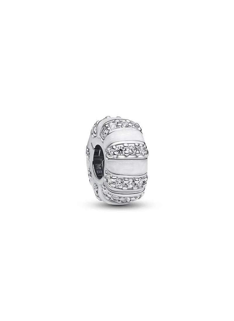 Sparkling Pavé Clip Charm
