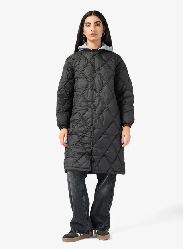 Longline Padded Jacket