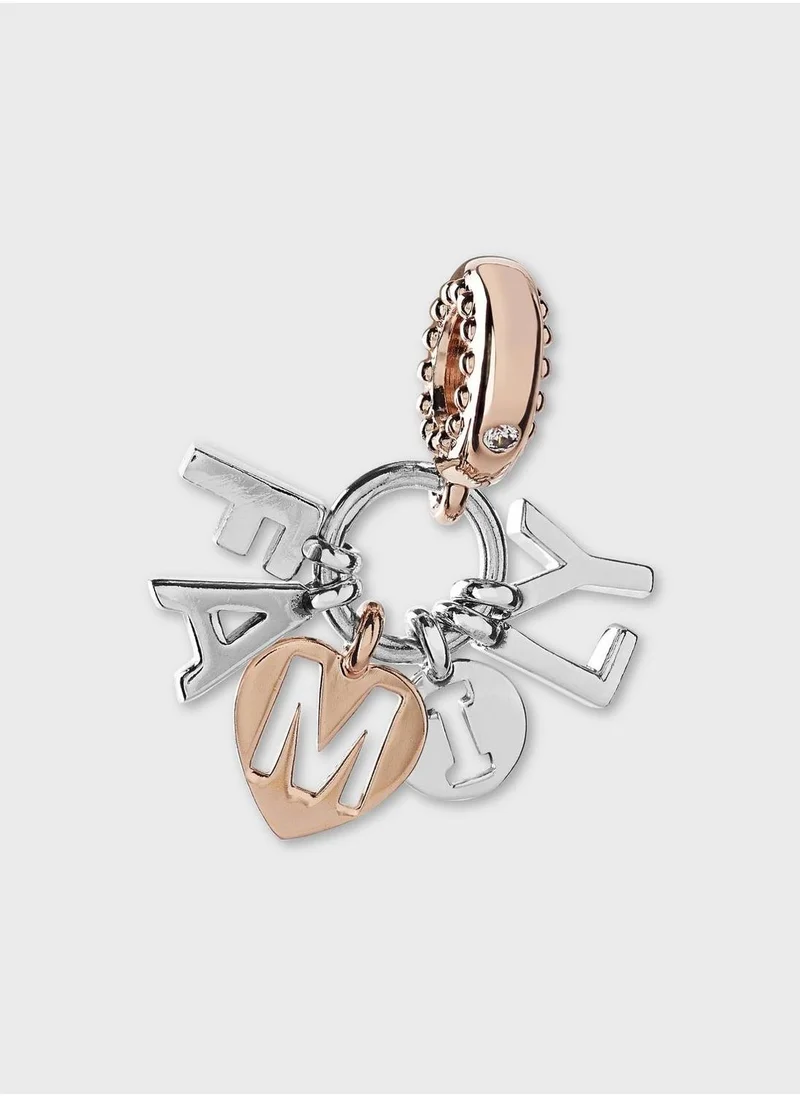 Letter E Initial Charm