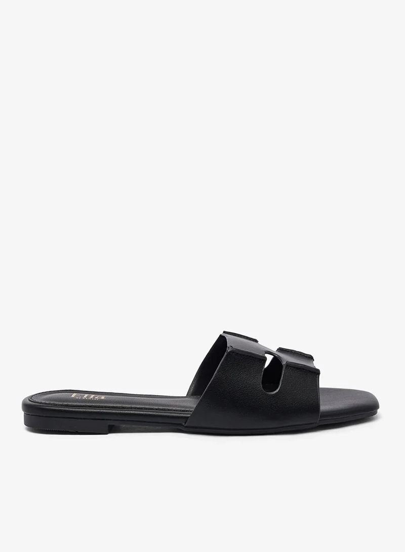 Flat Sandals Black