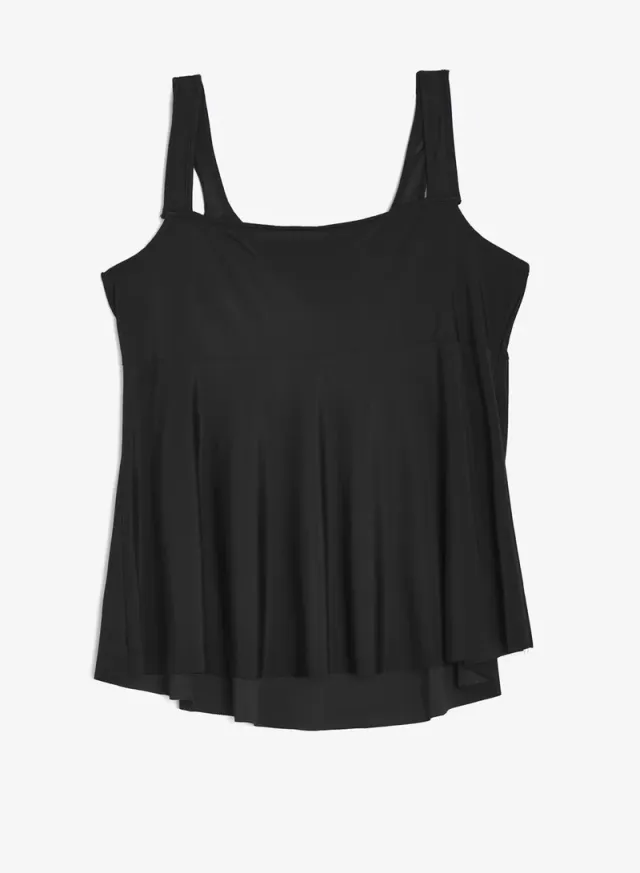 Black Ruched Top and Short Set for Women – image 5