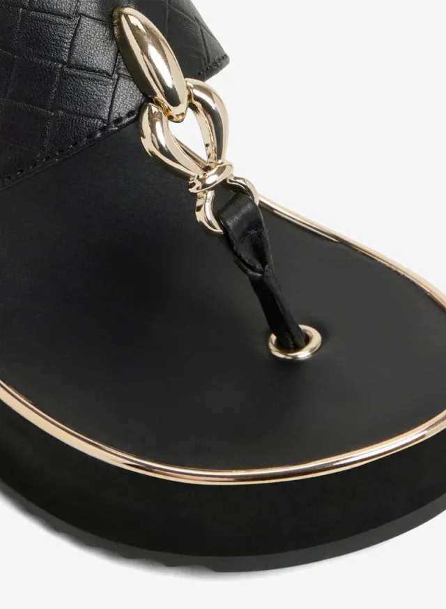 Penelopy-In Women's Wedge Heels Black – image 5