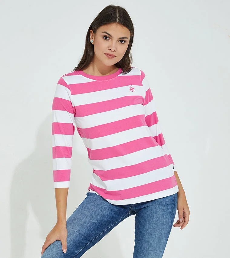 Regular Fit Tunic Top Fuchsia