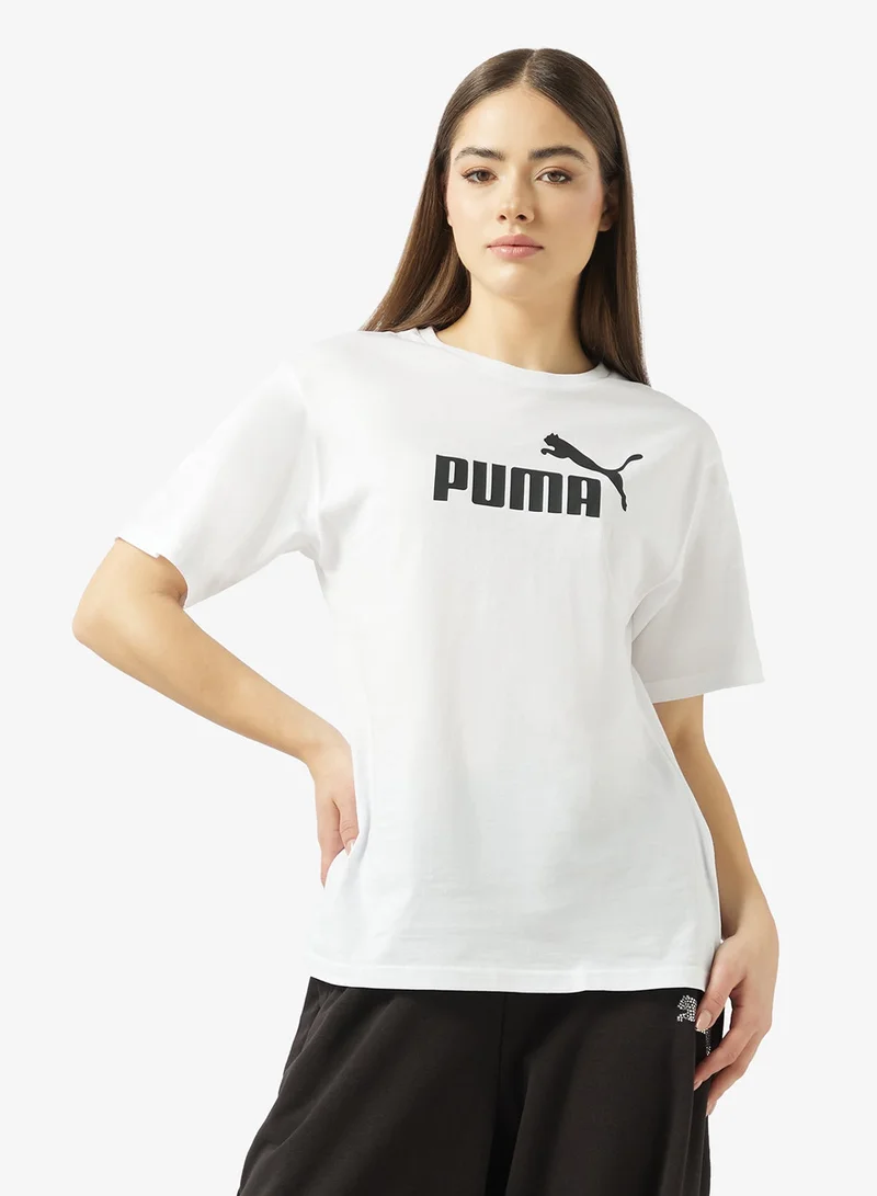 Essential No. 1 Relaxed Logo T-Shirt White