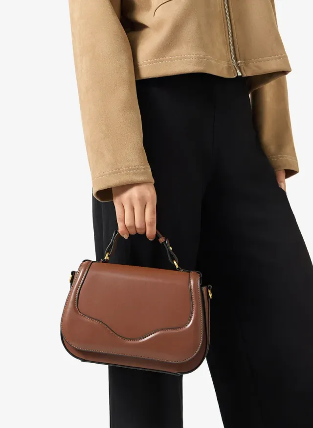 Classic Crossbody With Strap And Top Handle – image 6