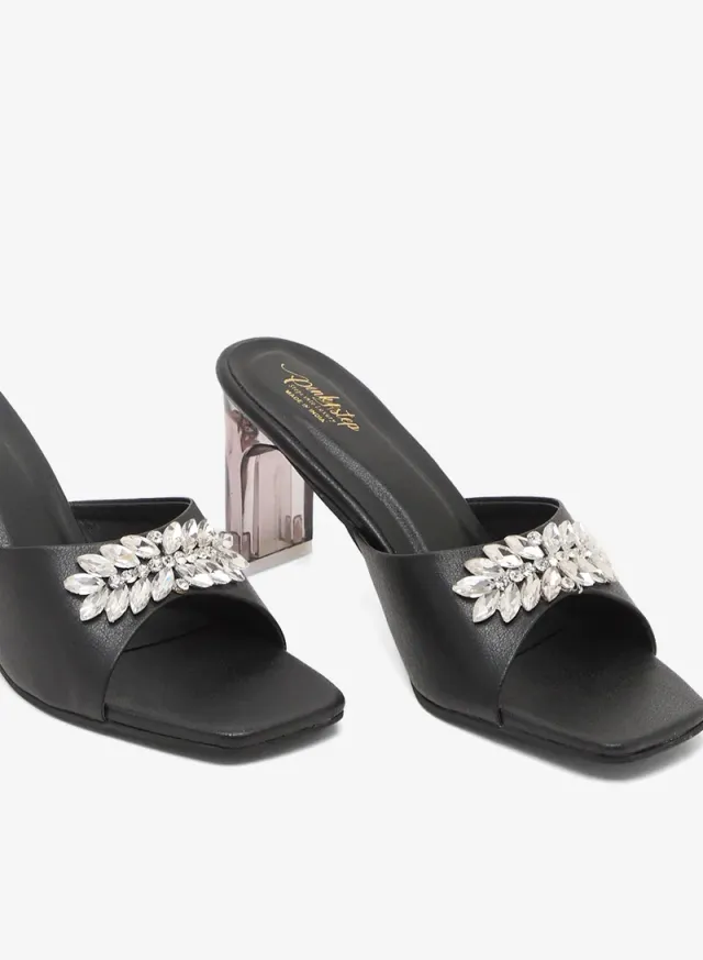 Bow High Heel Sandals – image 4