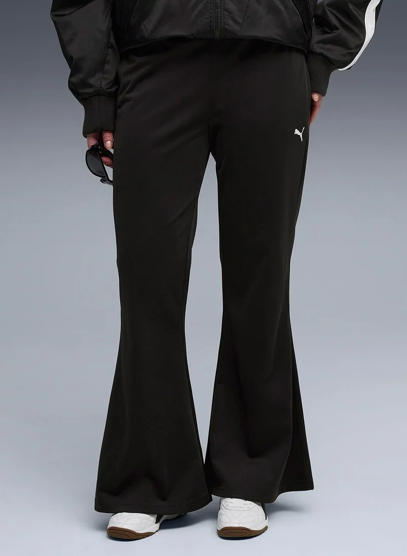 Wardrobe Essentials Flared Pants Black