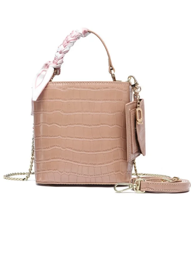 BD 108 Textured Accent Handbag