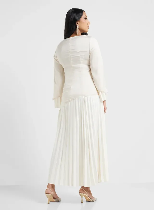 Tunic and Pleated Skirt Set – image 2