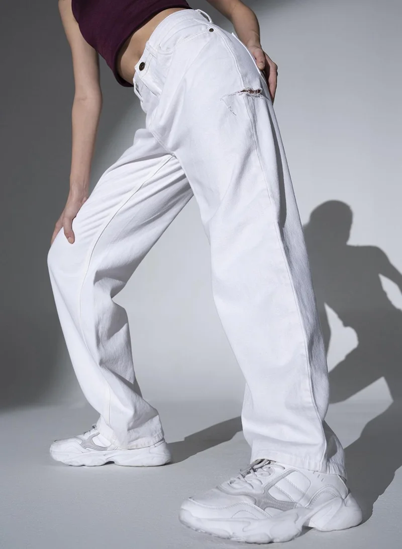 Off-White Women's Jeans White