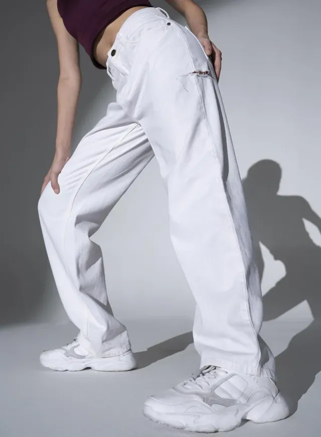 Off-White Women's Jeans White