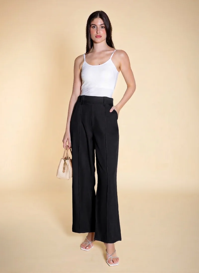 STRAIGHT FIT COMFORT TROUSERS