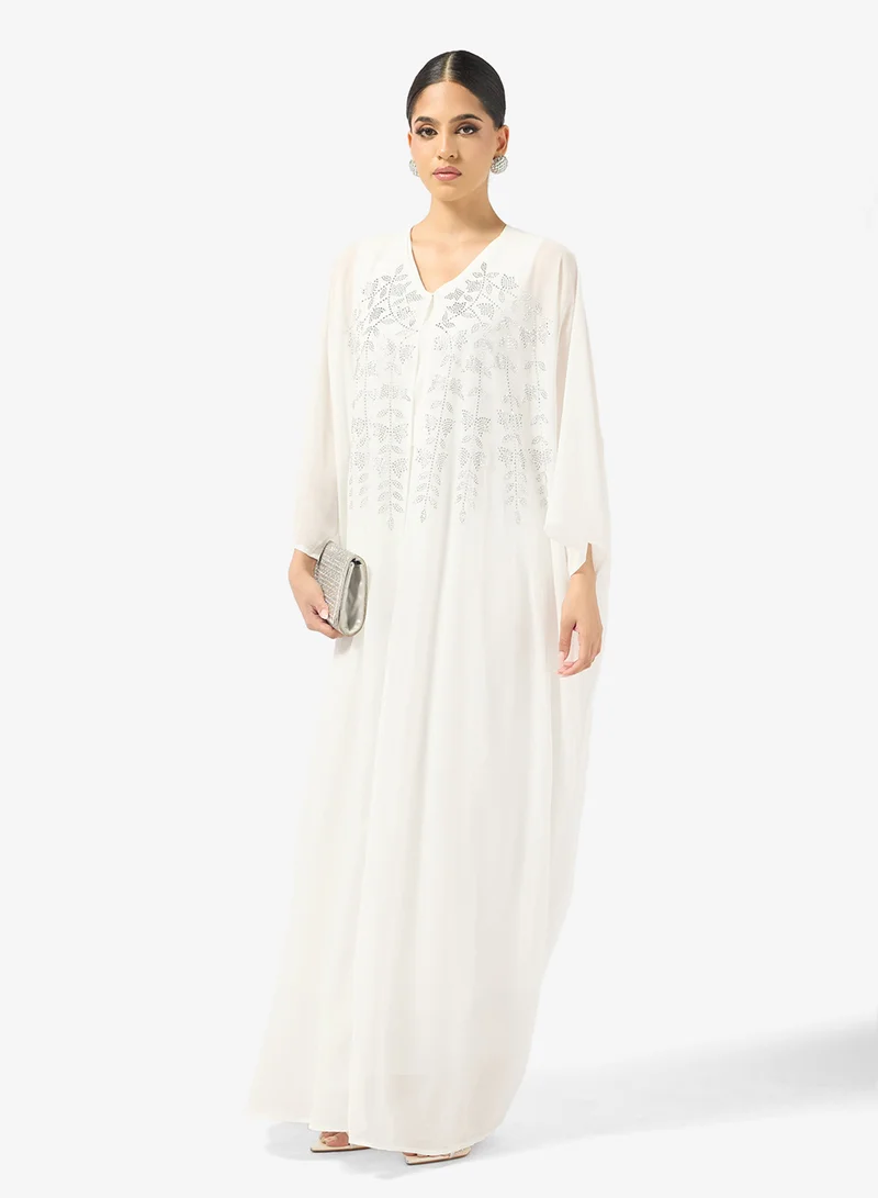 Elegant Embellished Abaya