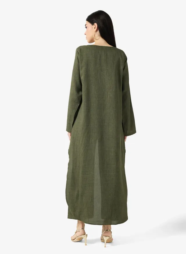 Embroidered Blouse & Pants Co-ord – image 2