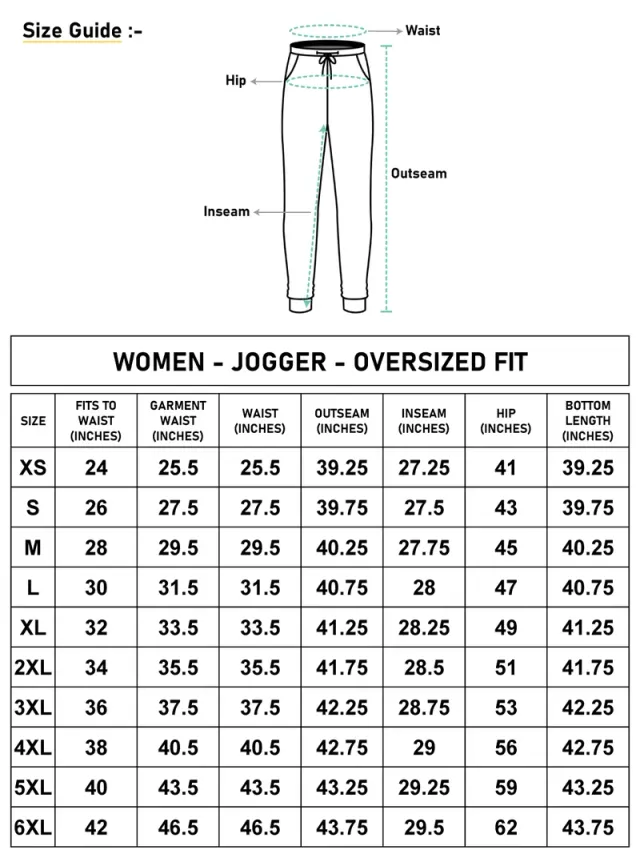 Women's Oversized Joggers Gardenia – image 7