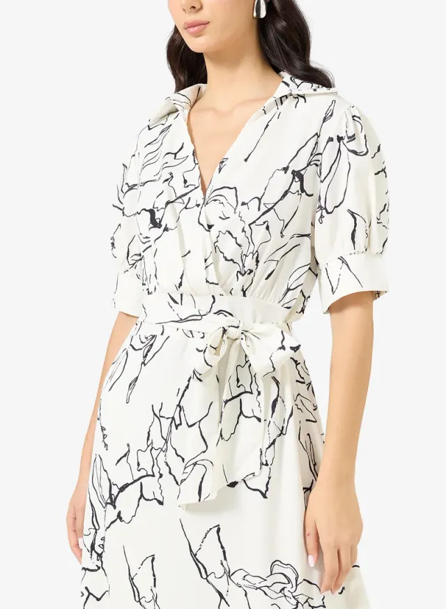 Printed Top and Skirt Set – image 3