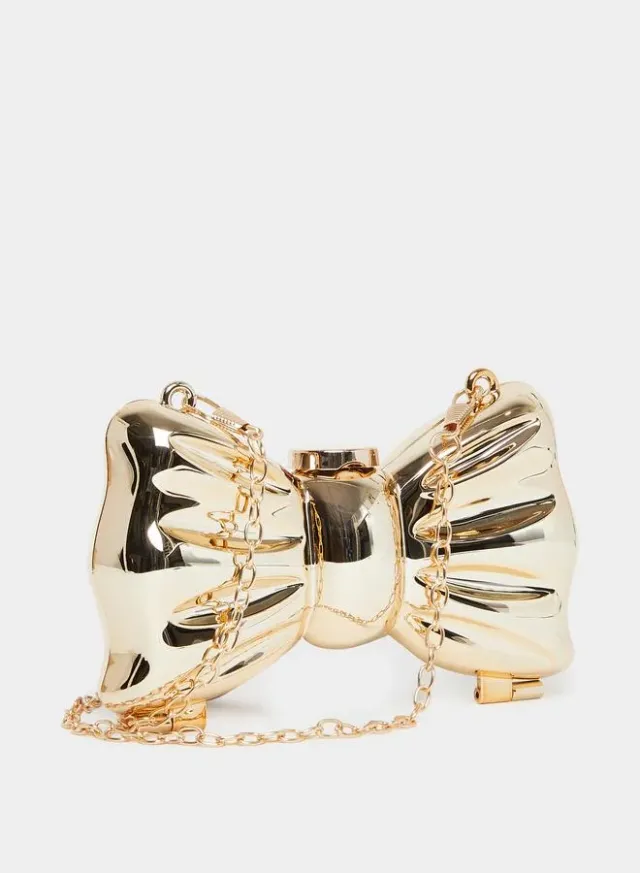 Ribbon Chain Strap Shoulder Bag – image 4