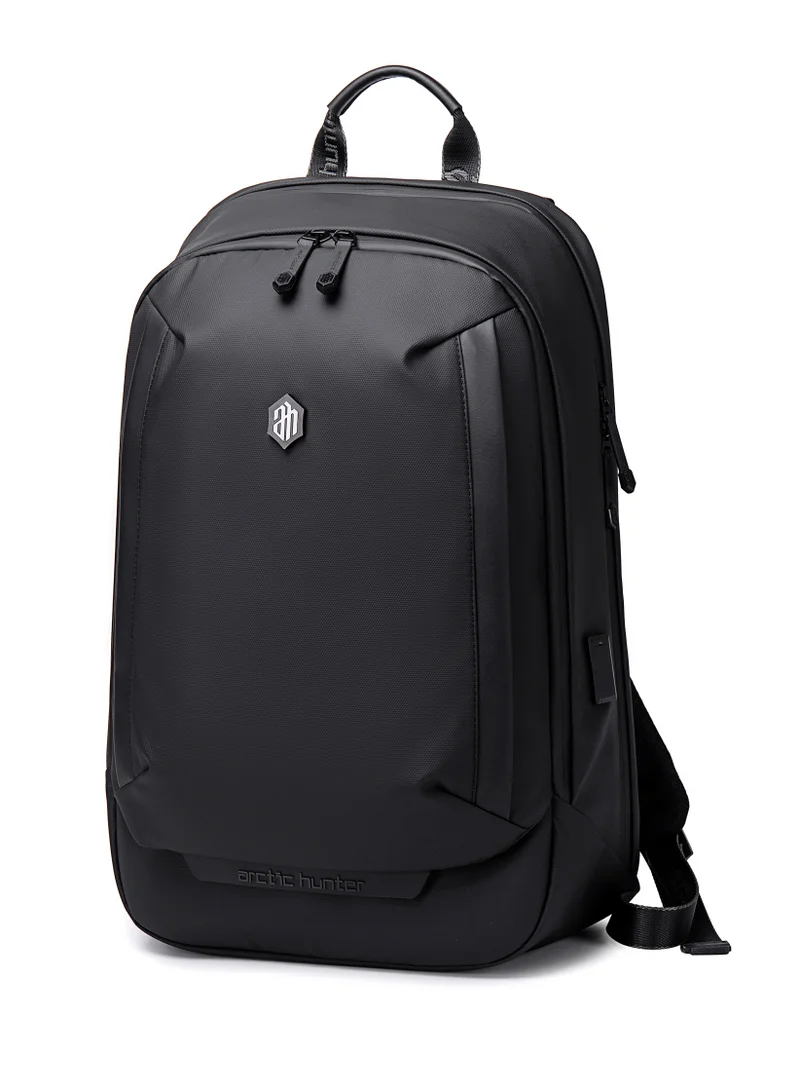 Lightweight Anti-Theft Laptop Backpack with USB Port B00443 Black