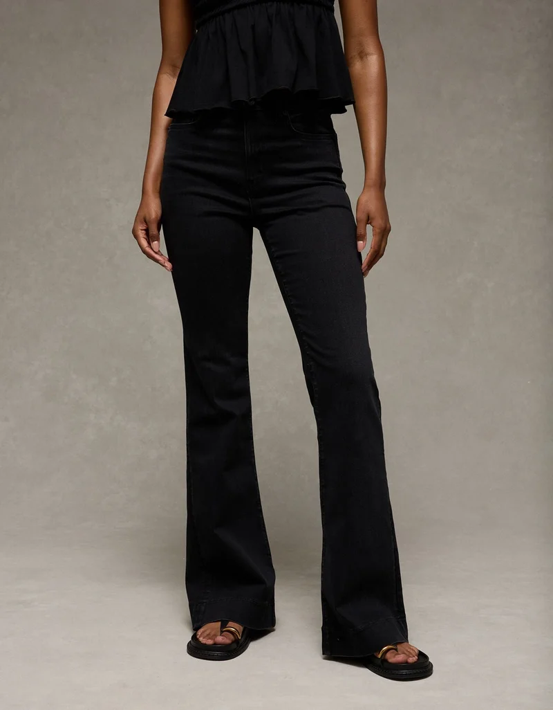 AE Super High-Rise Flare Jeans