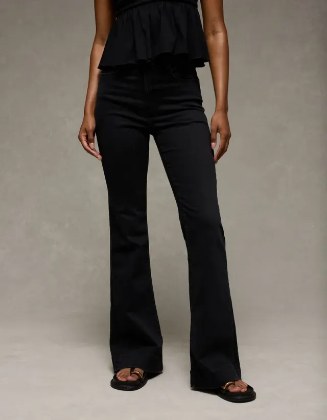 AE Super High-Rise Flare Jeans