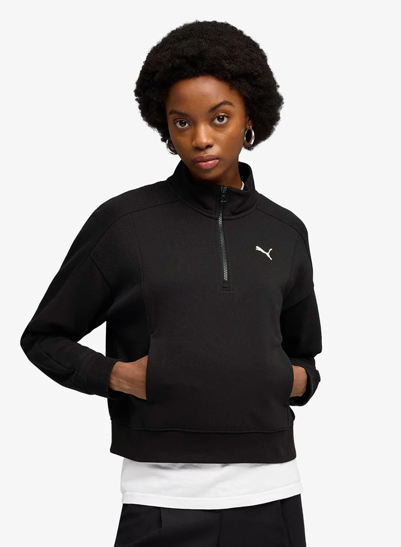 Essential Logo Sweatshirt Black
