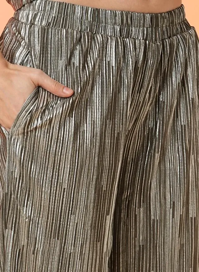 Globus Striped Twist Top & Trousers Co-ord Set – image 4