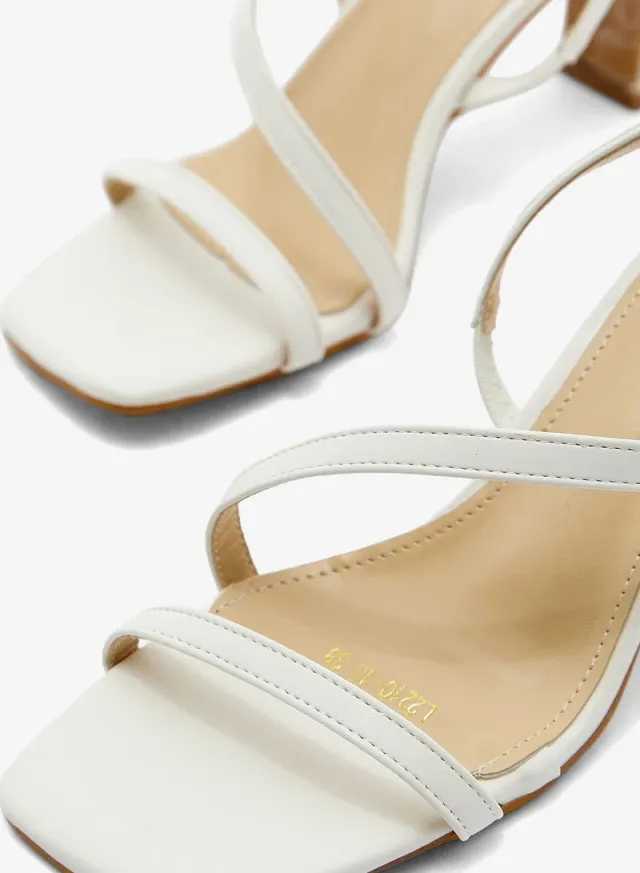 Asymmetric Square Toe Strappy Sandal – image 4