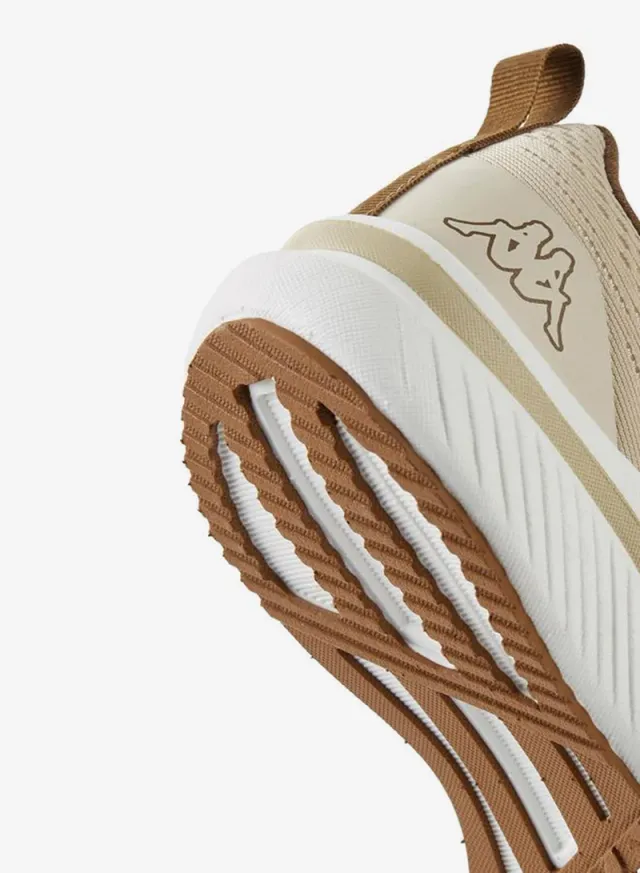 Beige Lace-Up Textile Sports Shoes for Women - Daily Wear & Light Exercise – image 4
