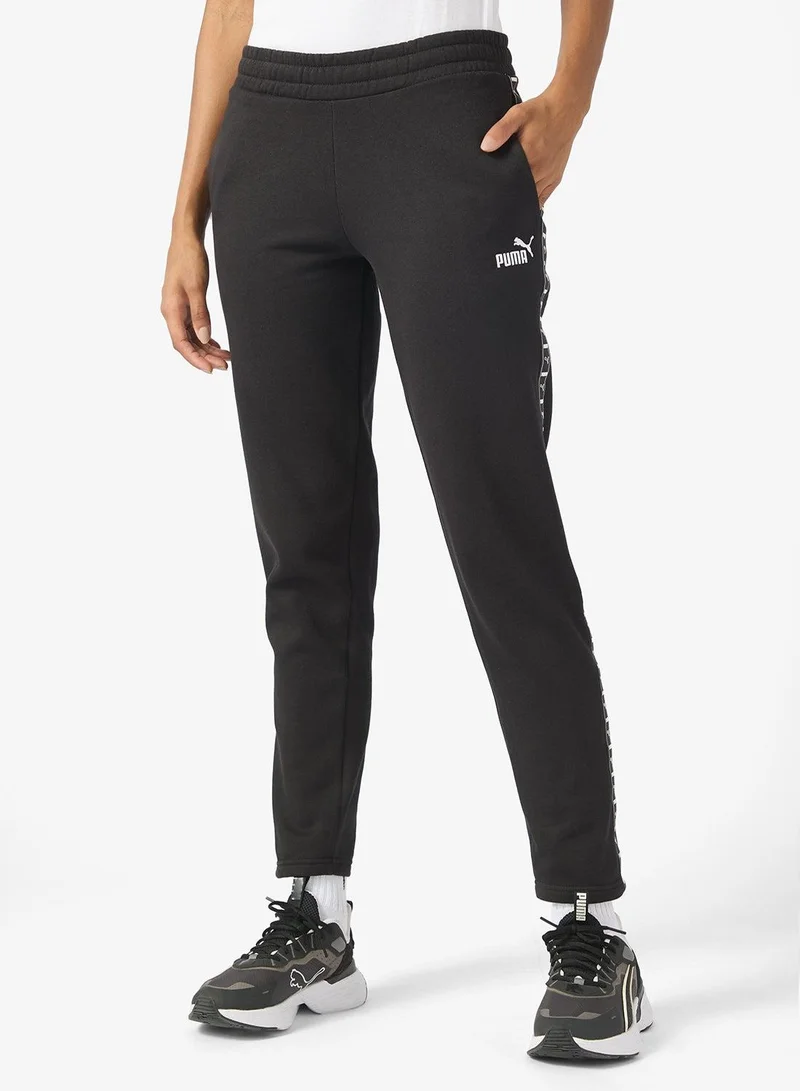 Essential Tape Sweatpants Black