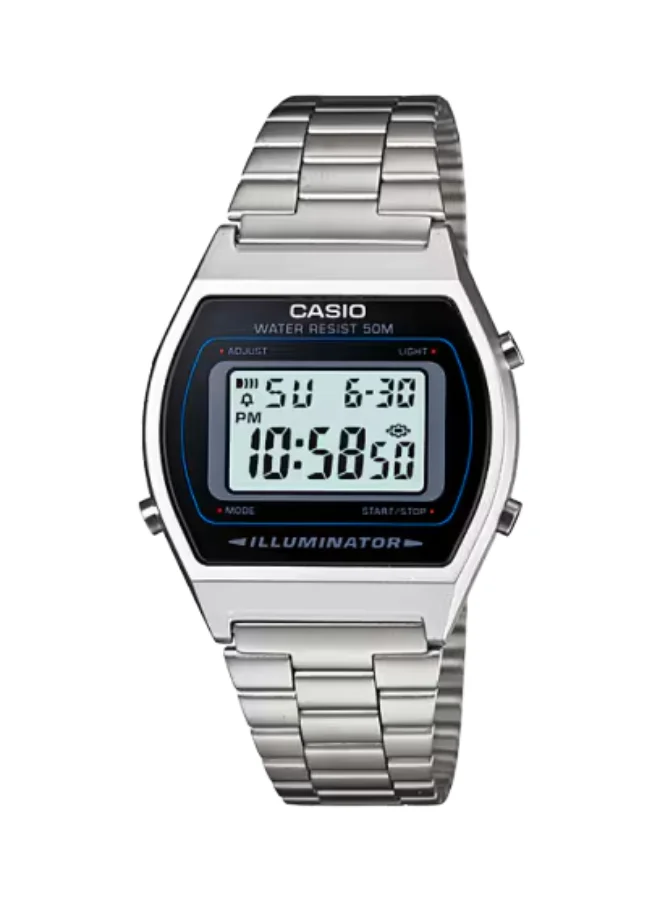 Unisex Stainless Steel Digital Watch B640WD-1A - 35 mm