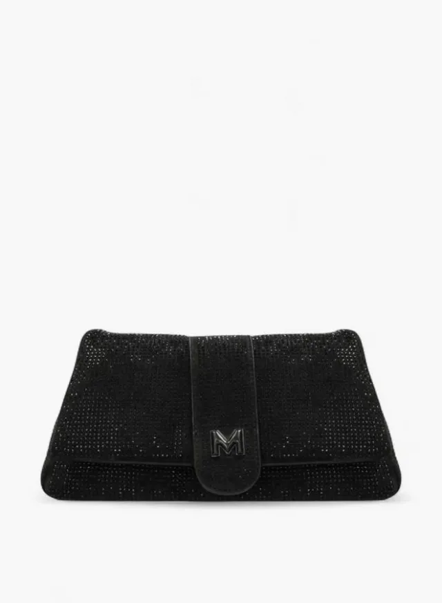 Embellished Flap Shoulder Bag