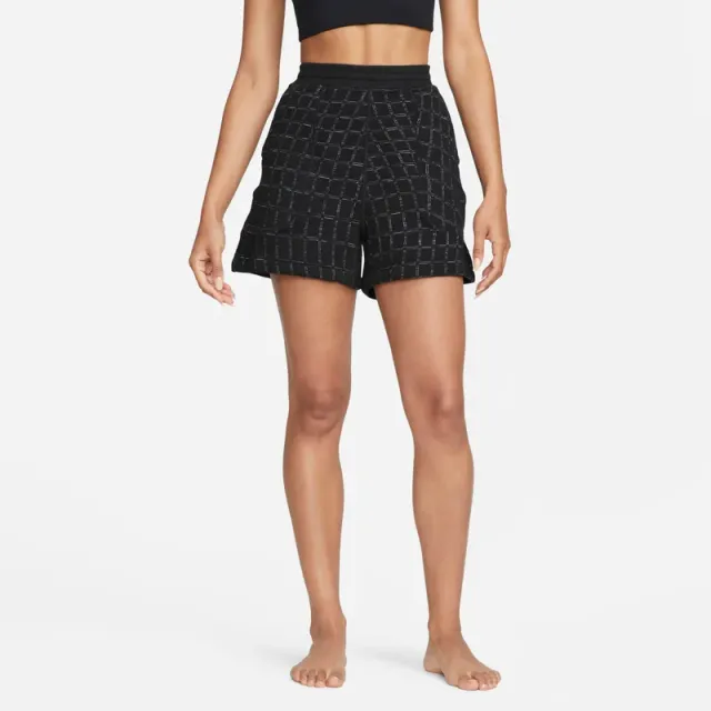 Women's Training Fleece Shorts - Black – image 5