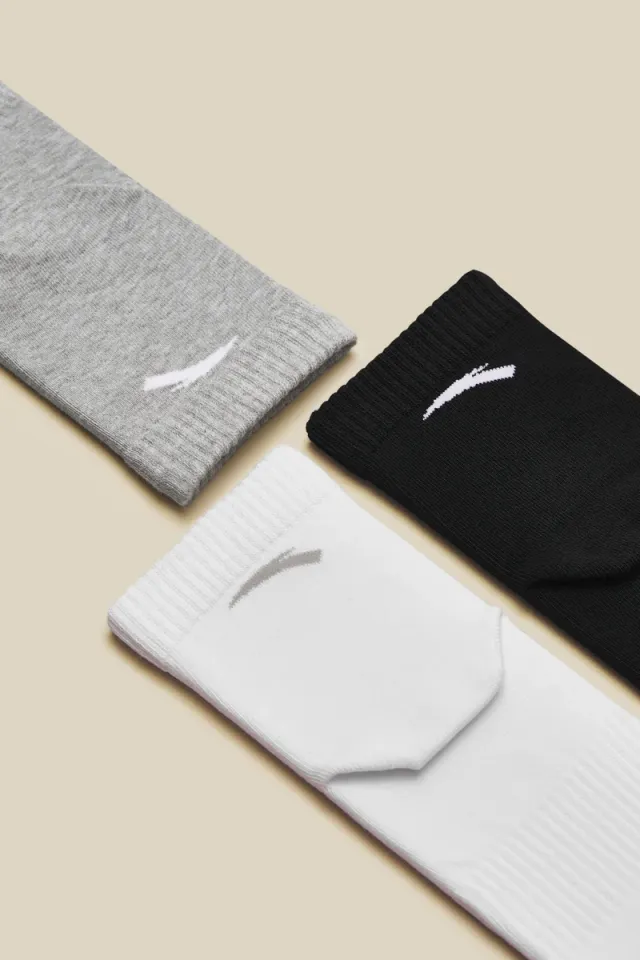 Unisex Cross Training Sports Socks 3-Pack – image 2
