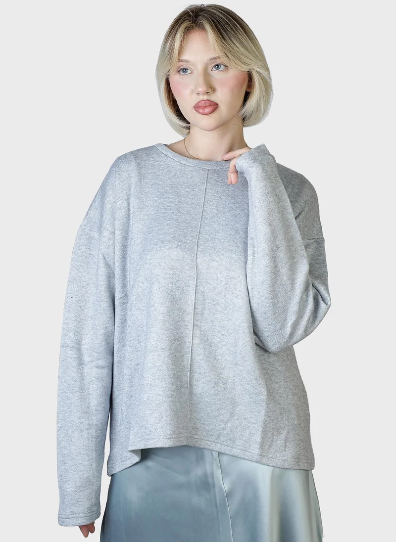 Knit Sweater Blue