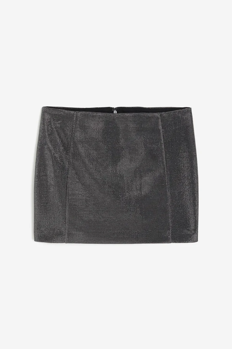 Shiny Mini Skirt