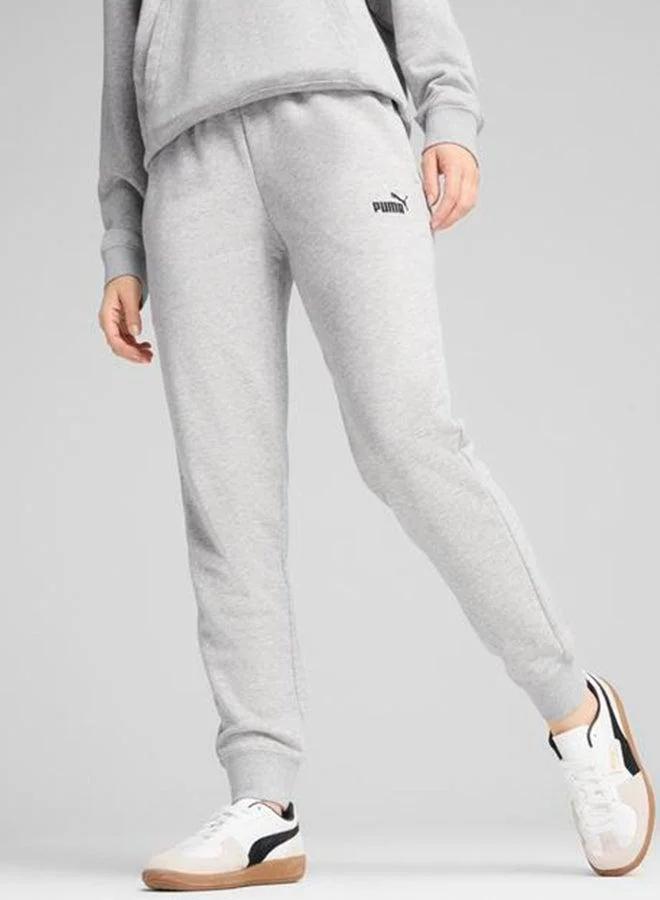 Essential Small Logo Sweatpants Light Gray