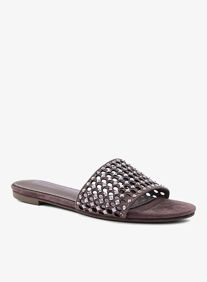 Cuple Casual Slide Sandals Medium Taupe