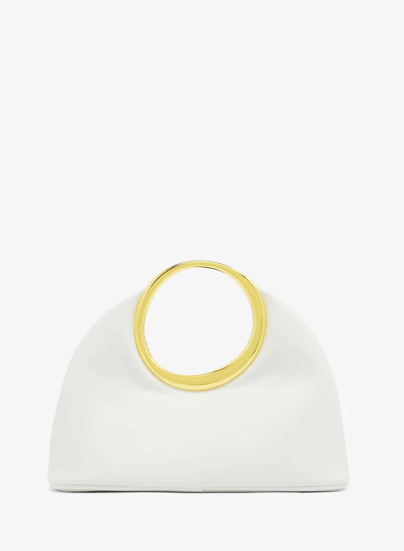 Statement Ring Handle Bag